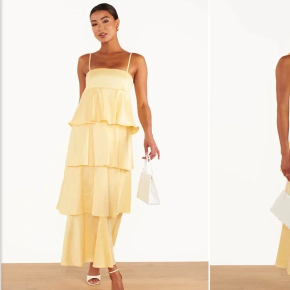 Show Me Your MuMu | Dresses | Show Me Your Mumu Meet Cute Butter Yellow  Dress | Poshmark
